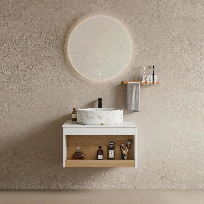 Floating Bathroom Vanity With Vessel Sink by Unique Piece Furniture