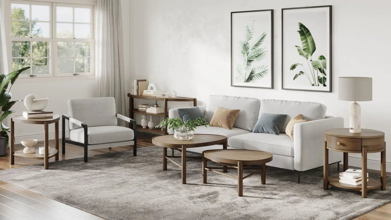 Hadleigh - Shaped Accent End Table by Unique Piece Furniture