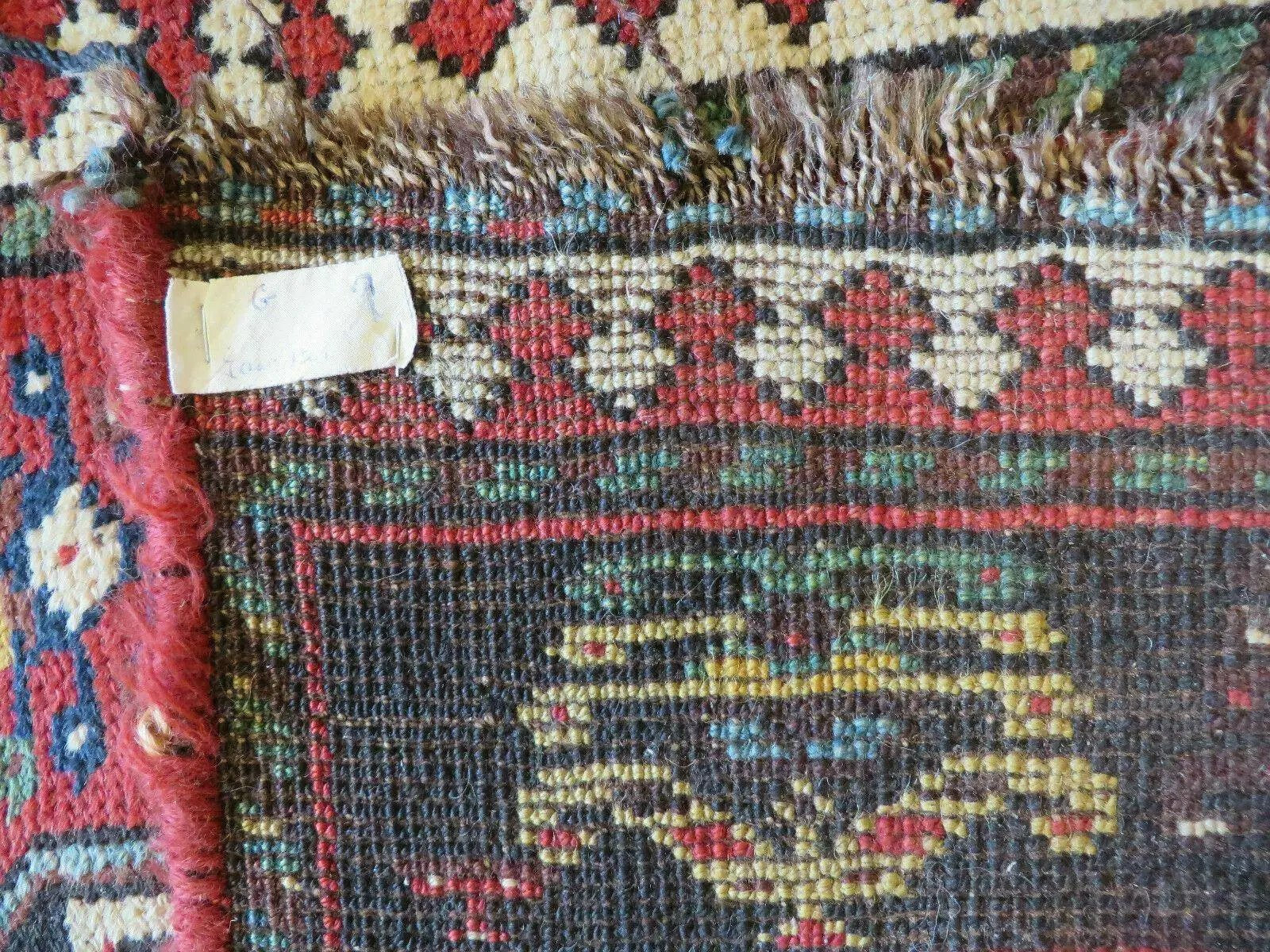 3' 3" X 10' Hand-Knotted Antique Handmade Caucasian Kazak Wool Runner Rug by Jewel Rugs