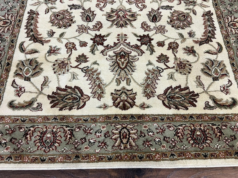 Floral Oriental Rug 5x7, Turkish Power Loomed Carpet, Traditional Design by Jewel Rugs