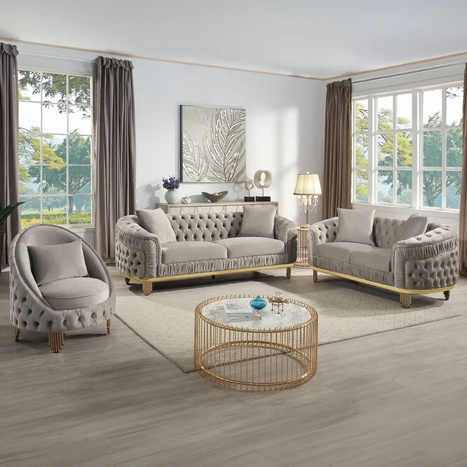 Vanessa - Living Room Set by HouseOfZazla