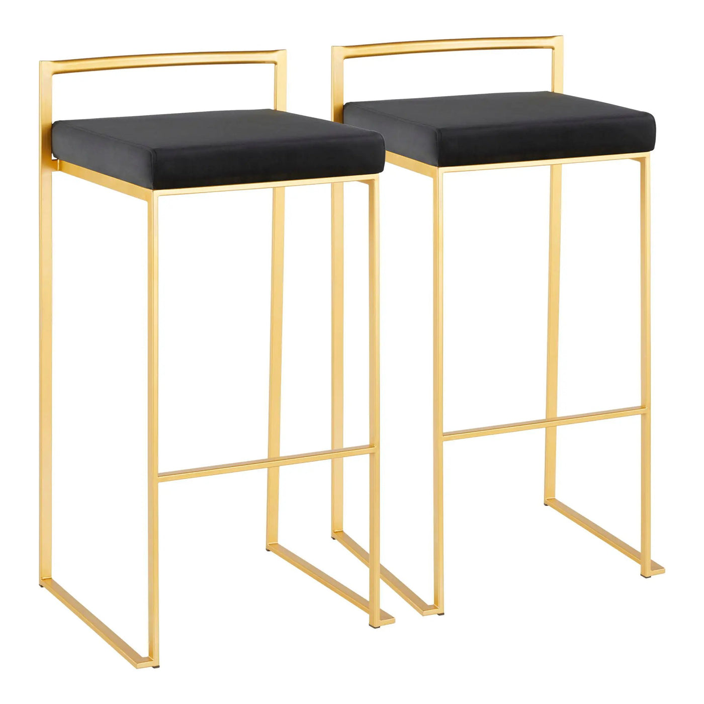 Fuji - Contemporary / Glam & Quality Construction Barstool by HouseOfZazla