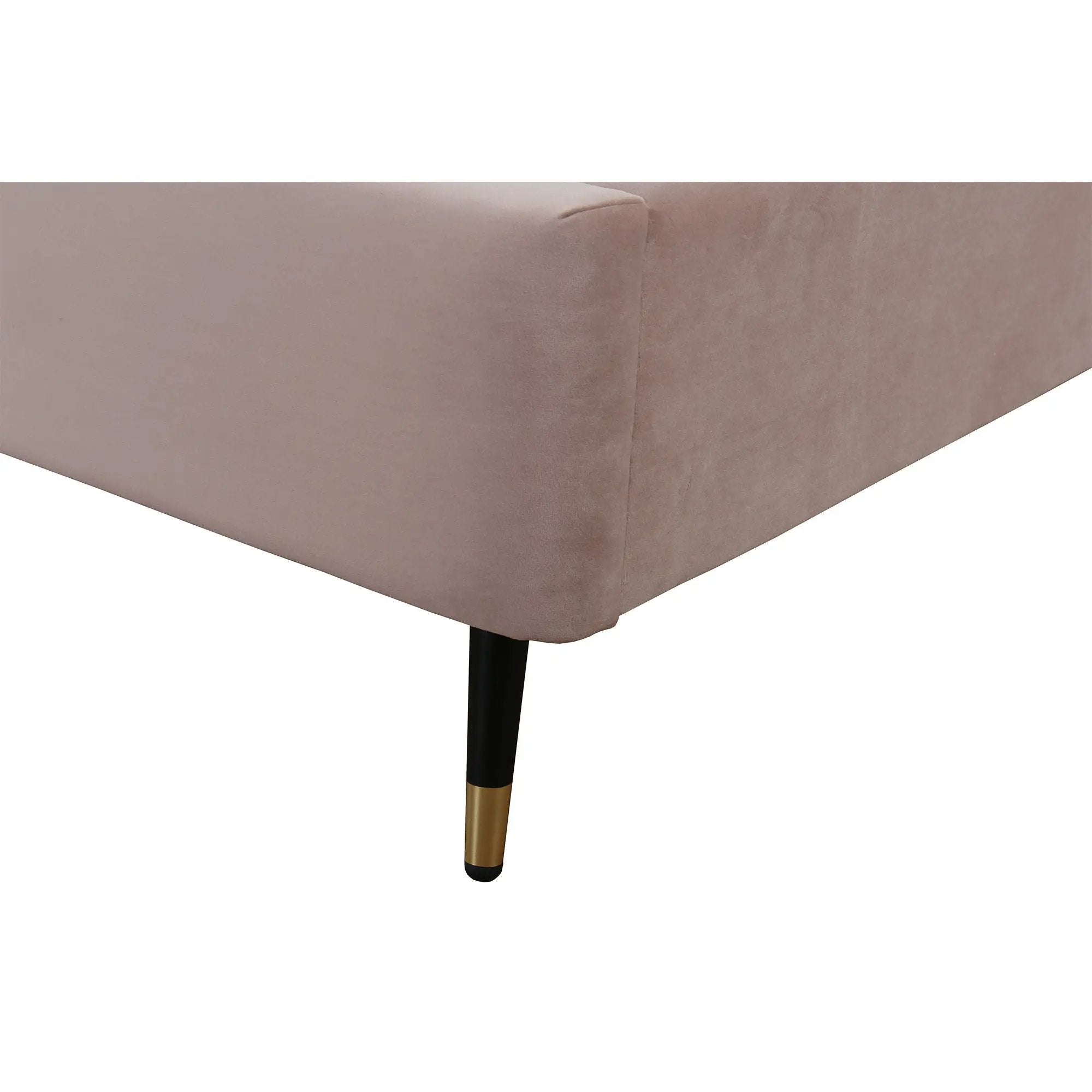 Crosby - Bed With Upholstered Headboard And Slats