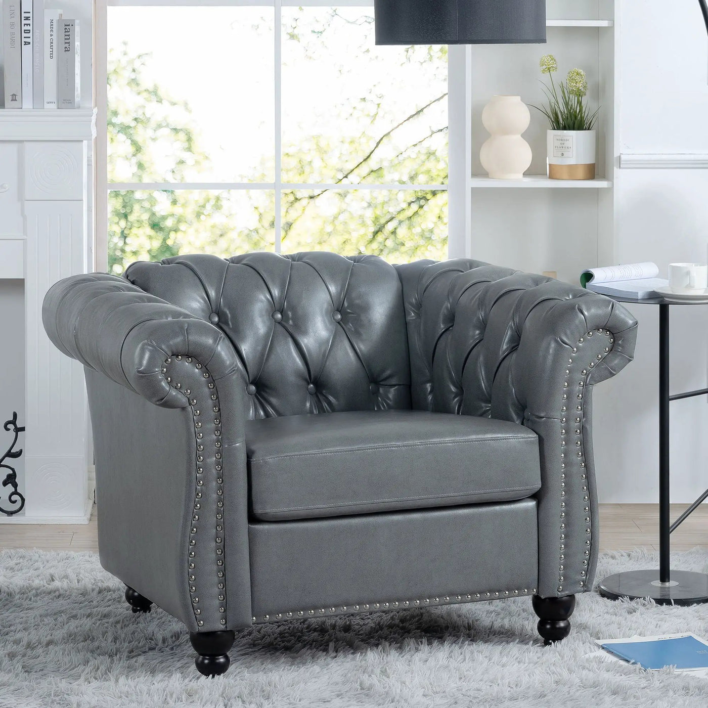 1 Seater Sofa For Living Room by Unique Piece Furniture