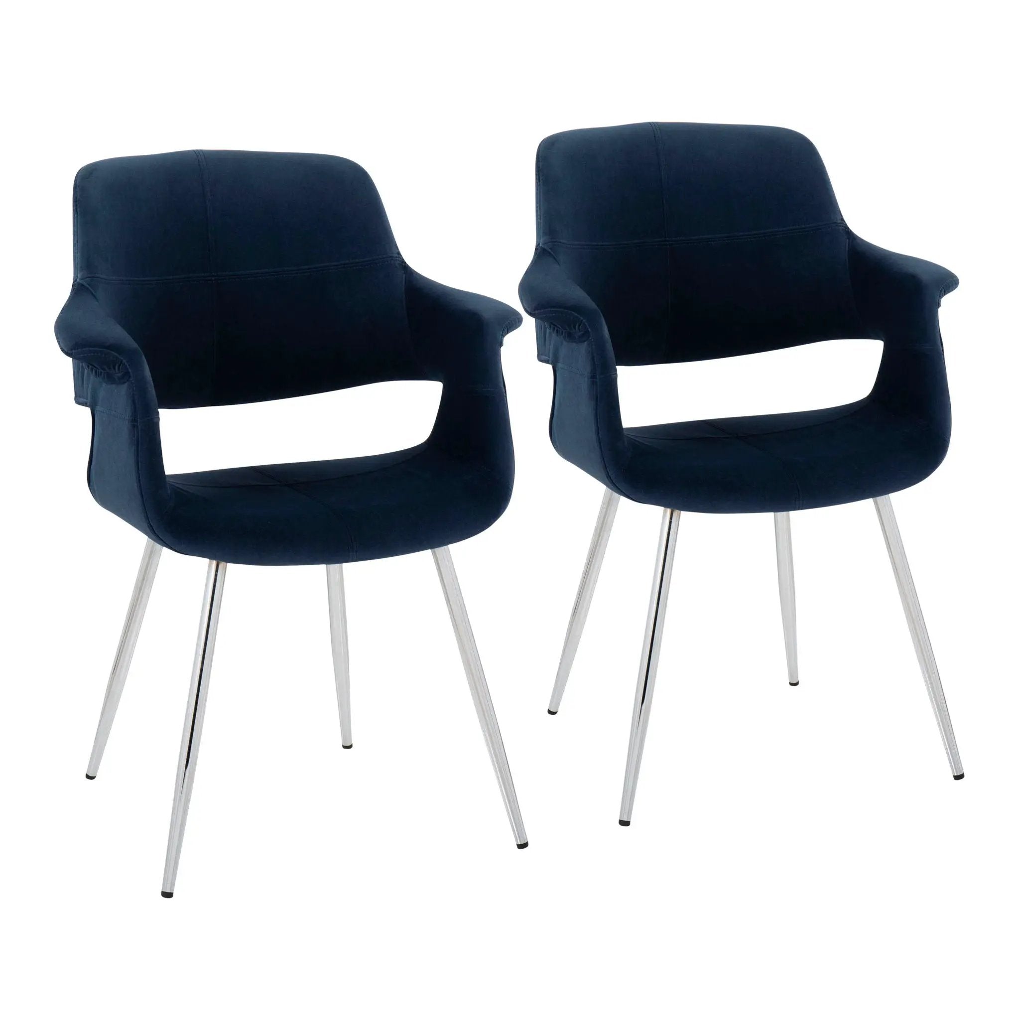 Vintage Flair - Glam / Art Deco Chair (Set of 2) by HouseOfZazla