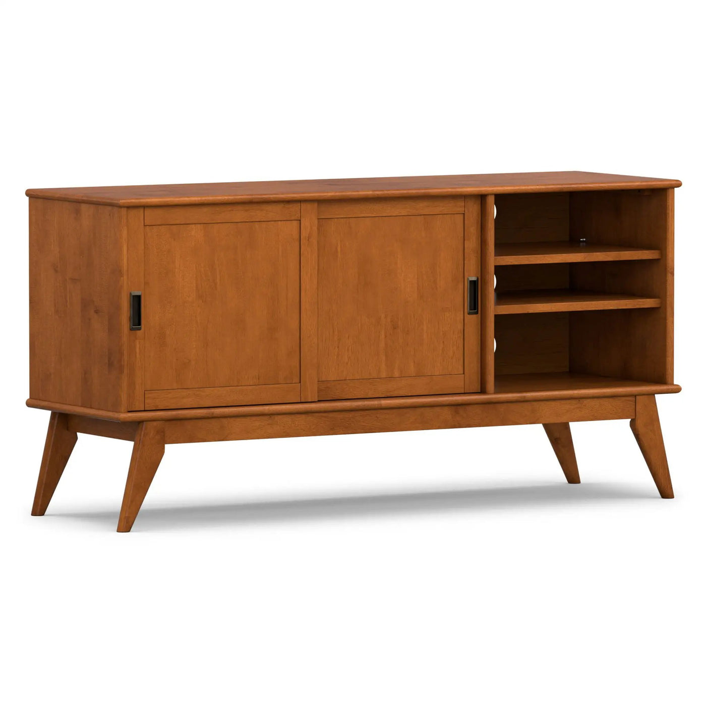 Draper - Handcrafted Mid Century Low TV Media Stand by Unique Piece Furniture