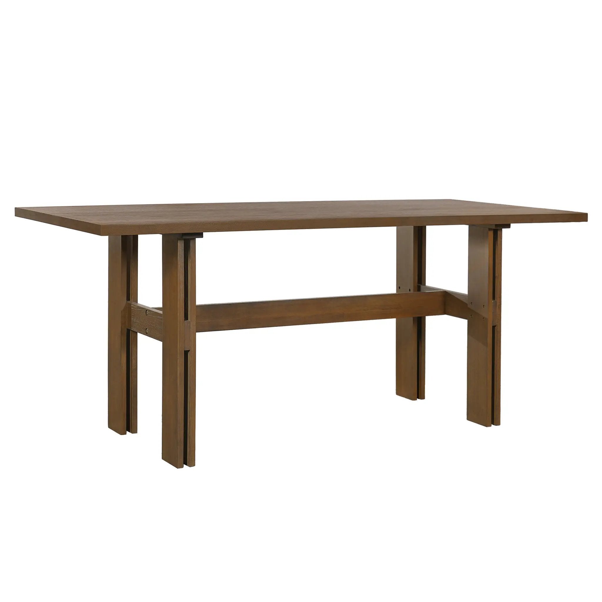 Modern Wooden Dining Table for 4 to 6 People by HouseOfZazla