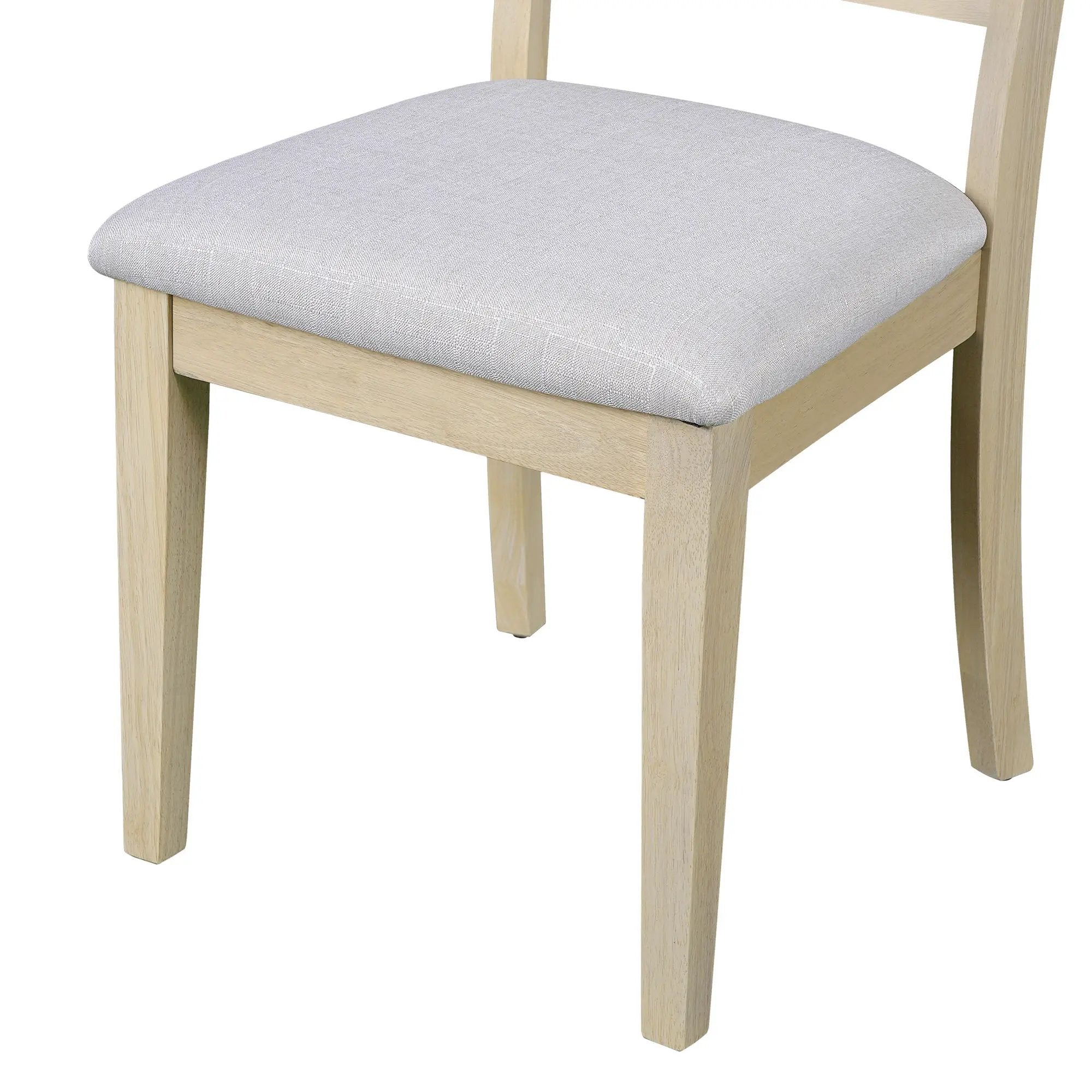 Upholstered Armless Chairs With High Ladder Back by HouseOfZazla