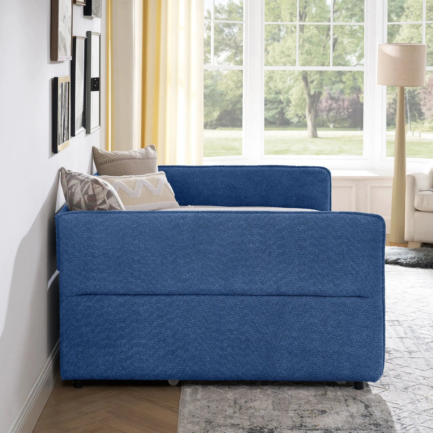 Upholstered Daybed With Pop Up Trundle by Unique Piece Furniture