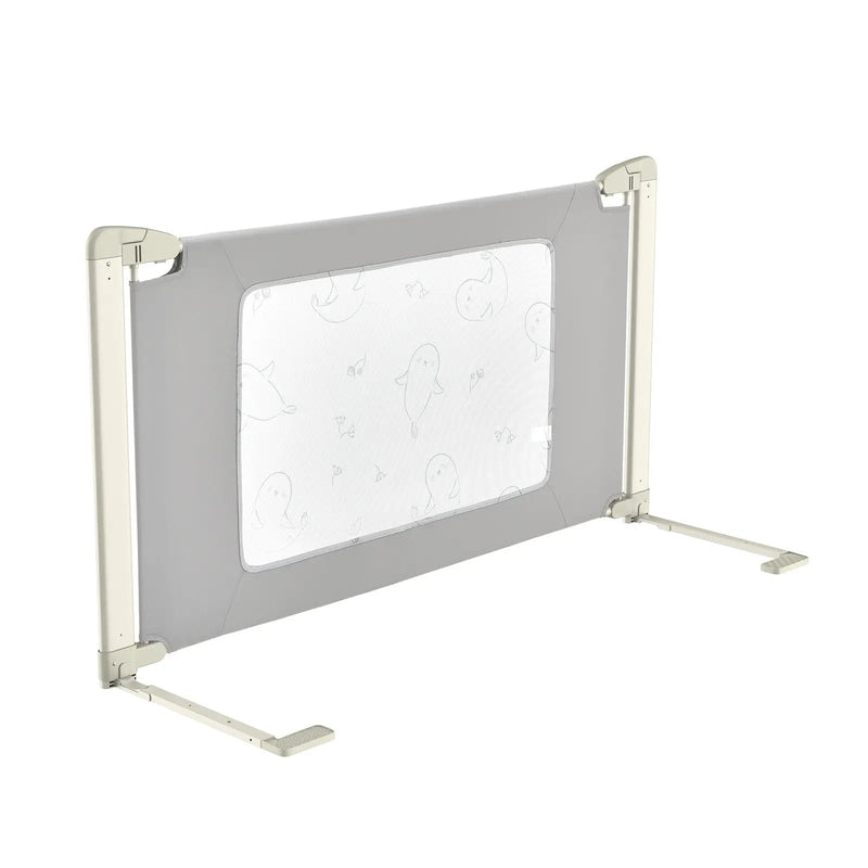Bed Rail Guard for Toddlers Kid with Adjustable Height and Safety Lock by DirectDeals