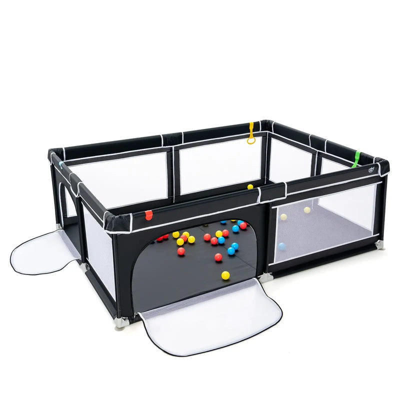 Extra-Large Safety Baby Fence with 50 Ocean Balls by DirectDeals