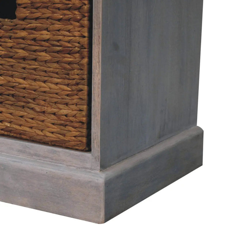 Basket Storage Cabinet - Gray Ash by HouseOfZazla