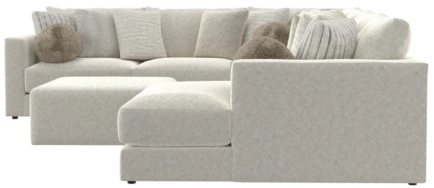 Ritzy - Modular Sofa And Included Cocktail Ottoman by Unique Piece Furniture