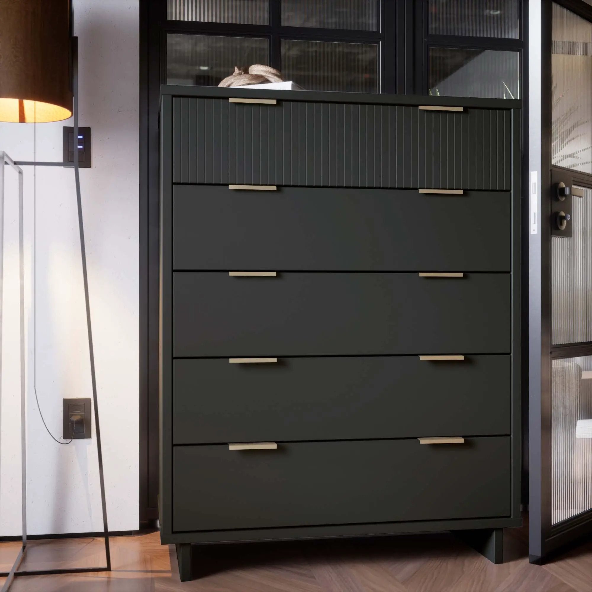 Granville - Chest With 5 Drawers by HouseOfZazla
