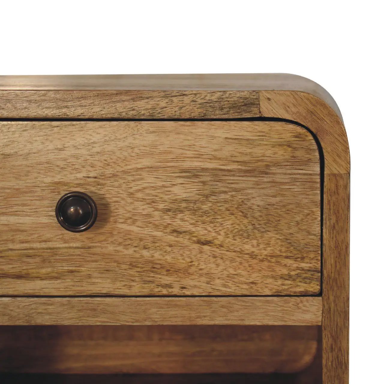 Mini Floating Open Bedside - Oak by Unique Piece Furniture