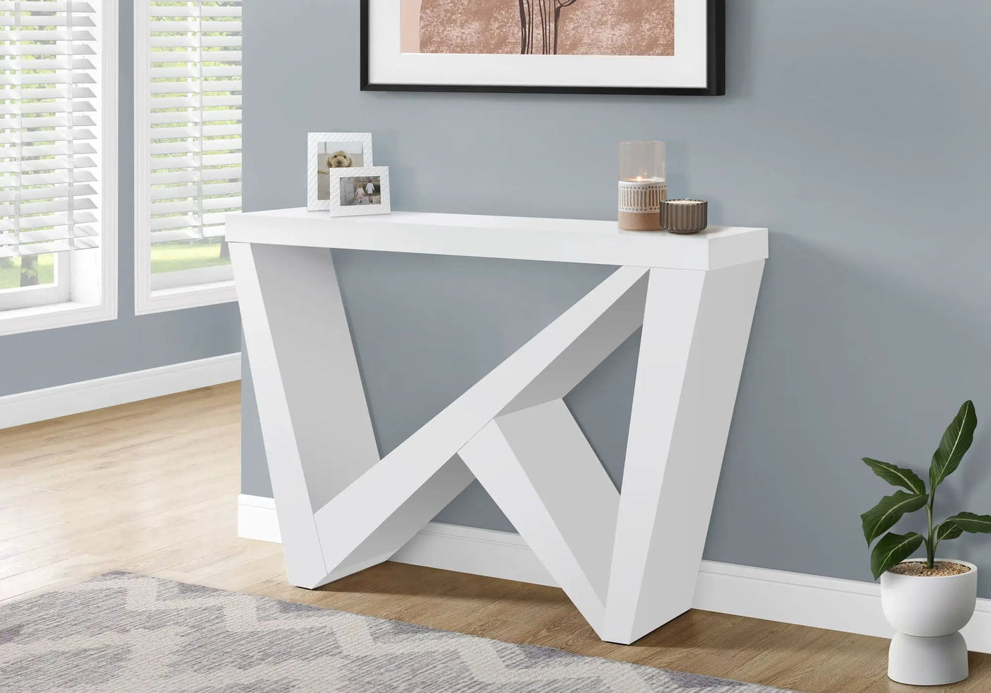 Accent Console Table For Entryway, Durable Construction by HouseOfZazla