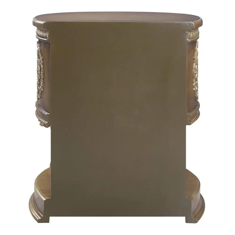 Constantine - Nightstand - Brown & Gold by Unique Piece Furniture