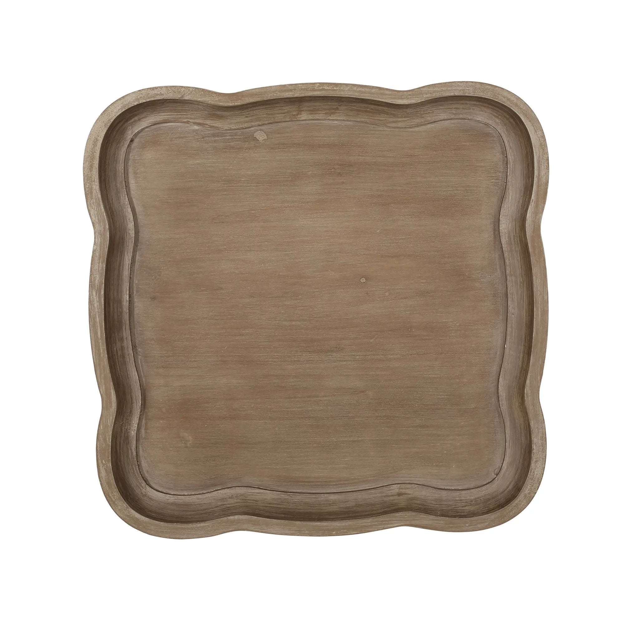 Accent Table with Hourglass Base and French Country Design by HouseOfZazla