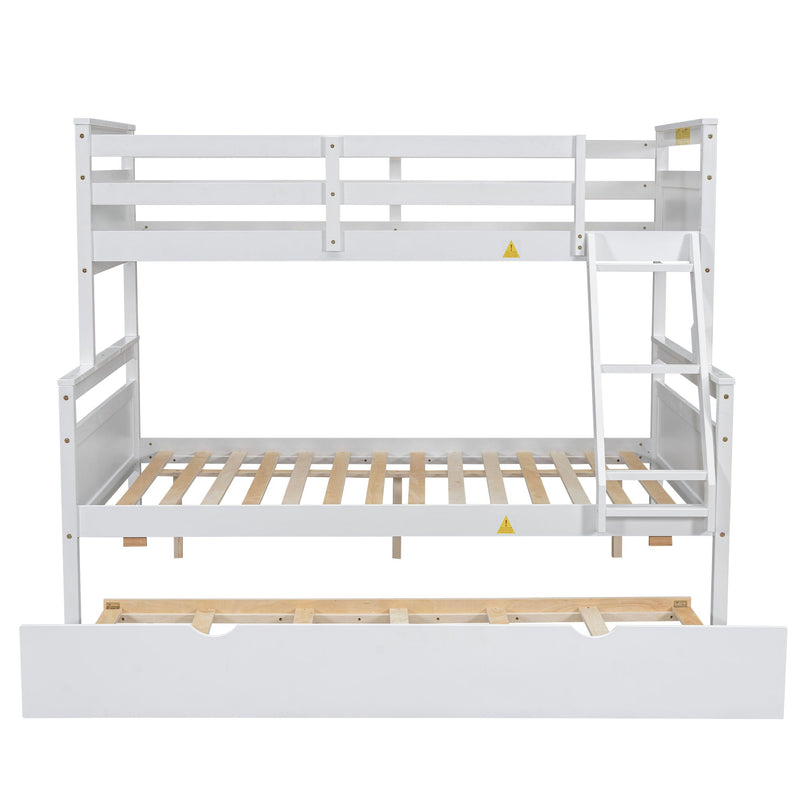 Bunk Bed With Ladder And Safety Guardrail by HouseOfZazla