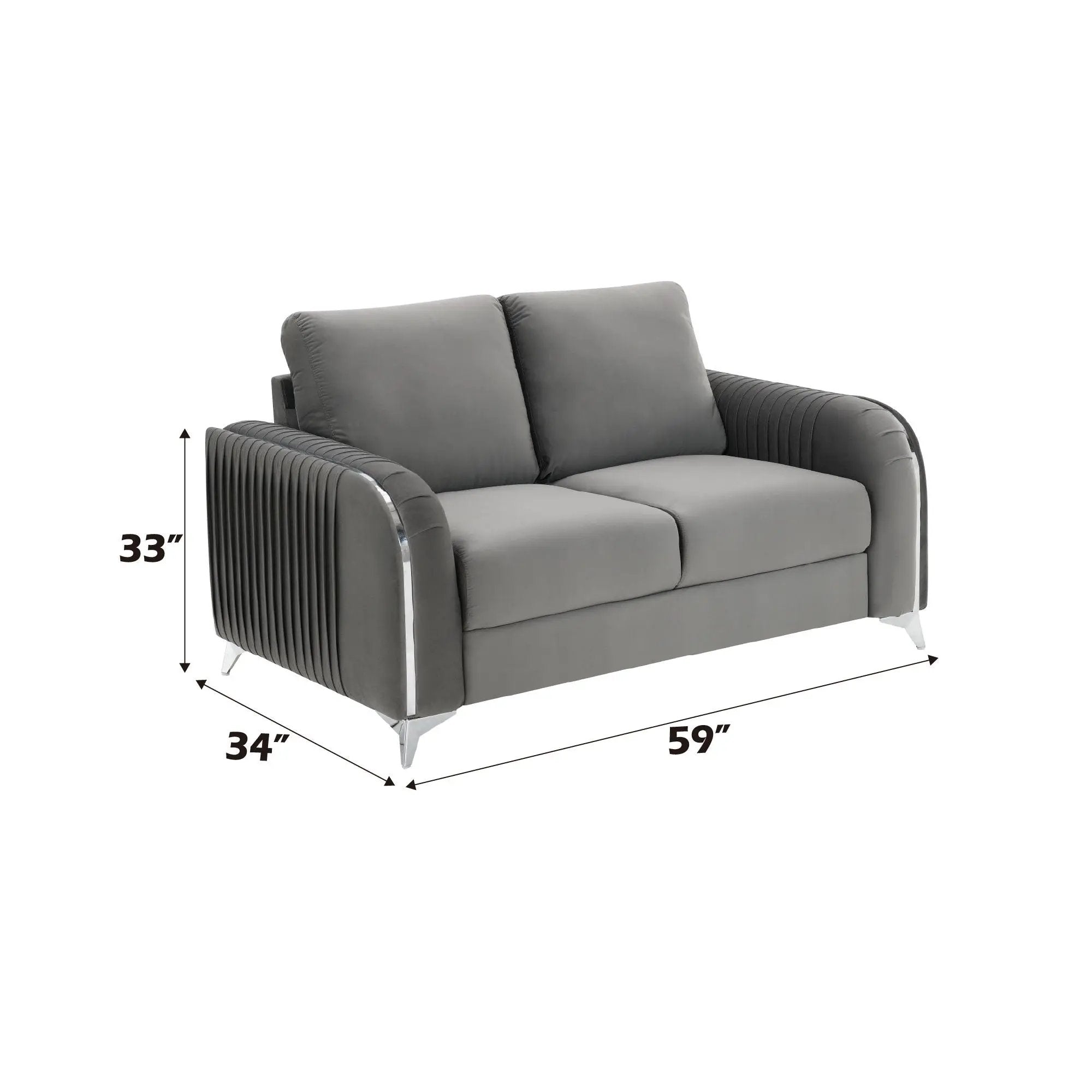 Wenona - Modern Loveseat by Unique Piece Furniture