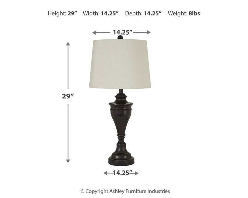 Darlita - Table Lamp (Set of 2) by Unique Piece Furniture