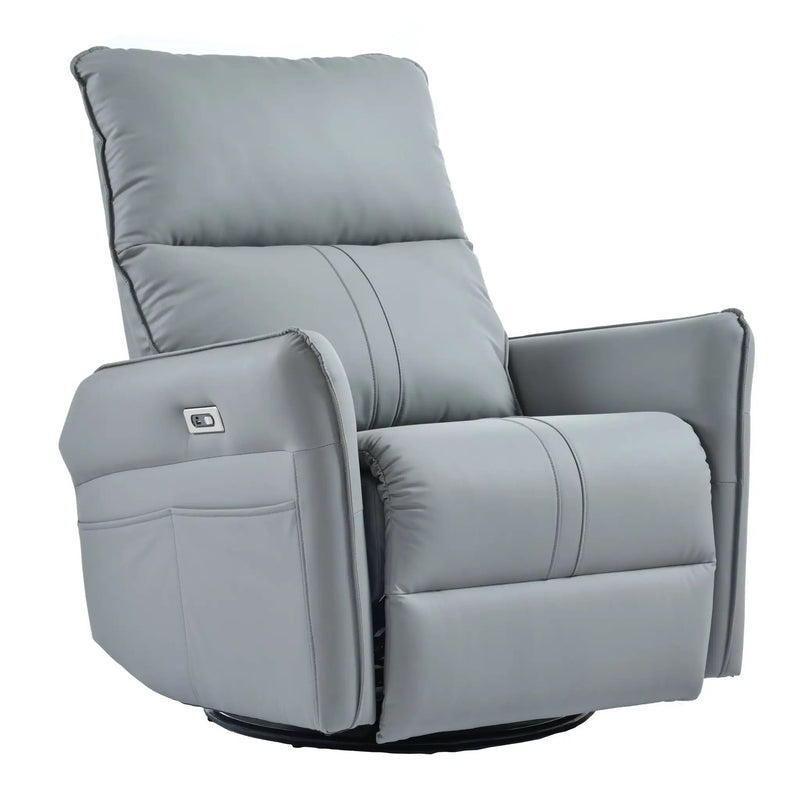 Power Swivel Rocker Recliner Chair for Adults by HouseOfZazla