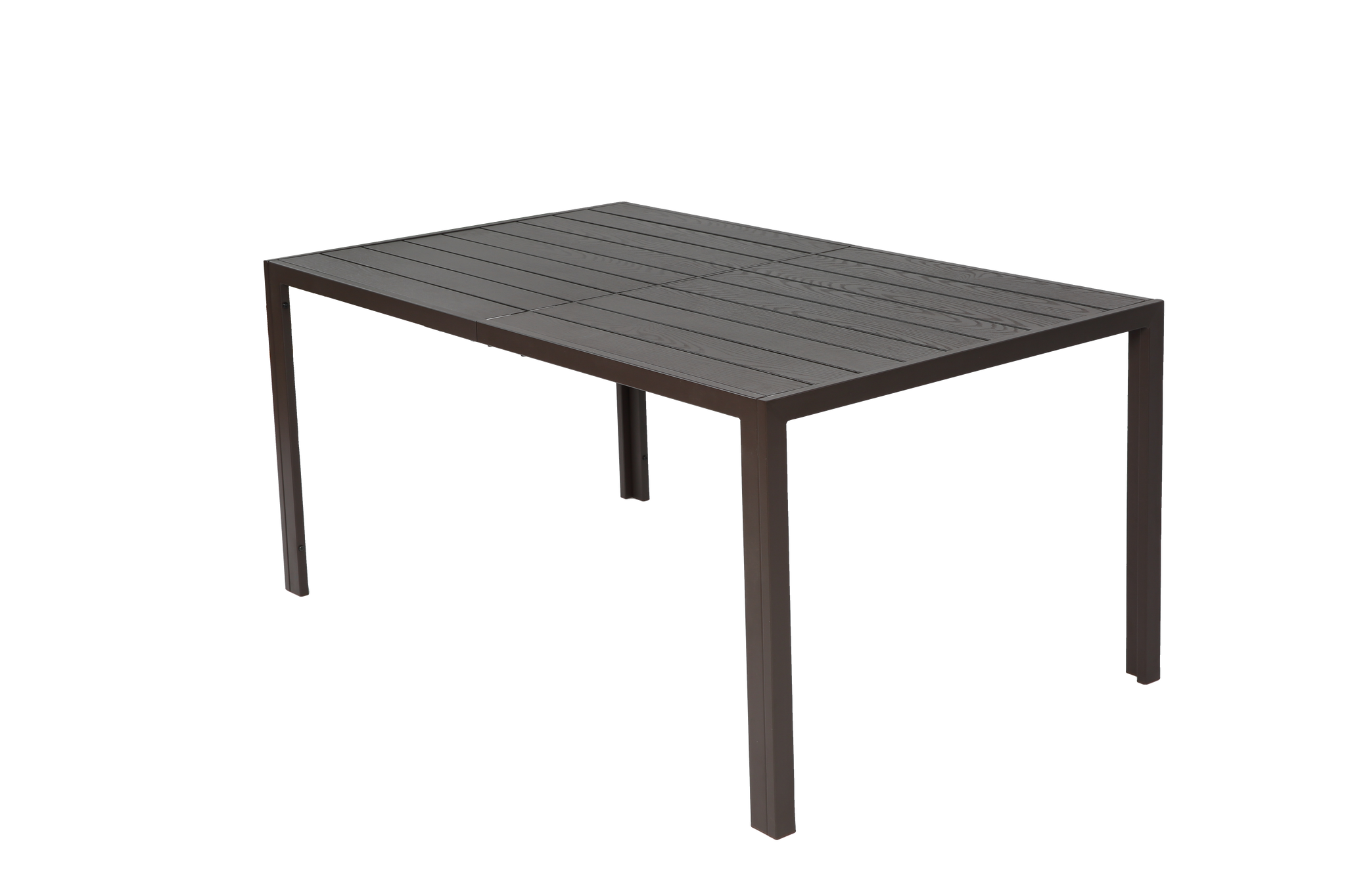 7 Pieces Patio Dining Set with Rectangular Table and 6 Textilene Chairs by HouseOfZazla
