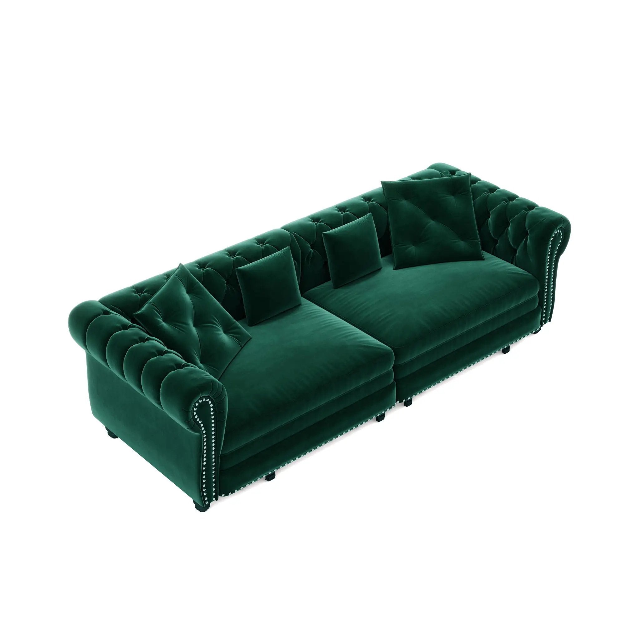 3 In 1 Pull Out Sofa Bed With Movable Ottoman by HouseOfZazla