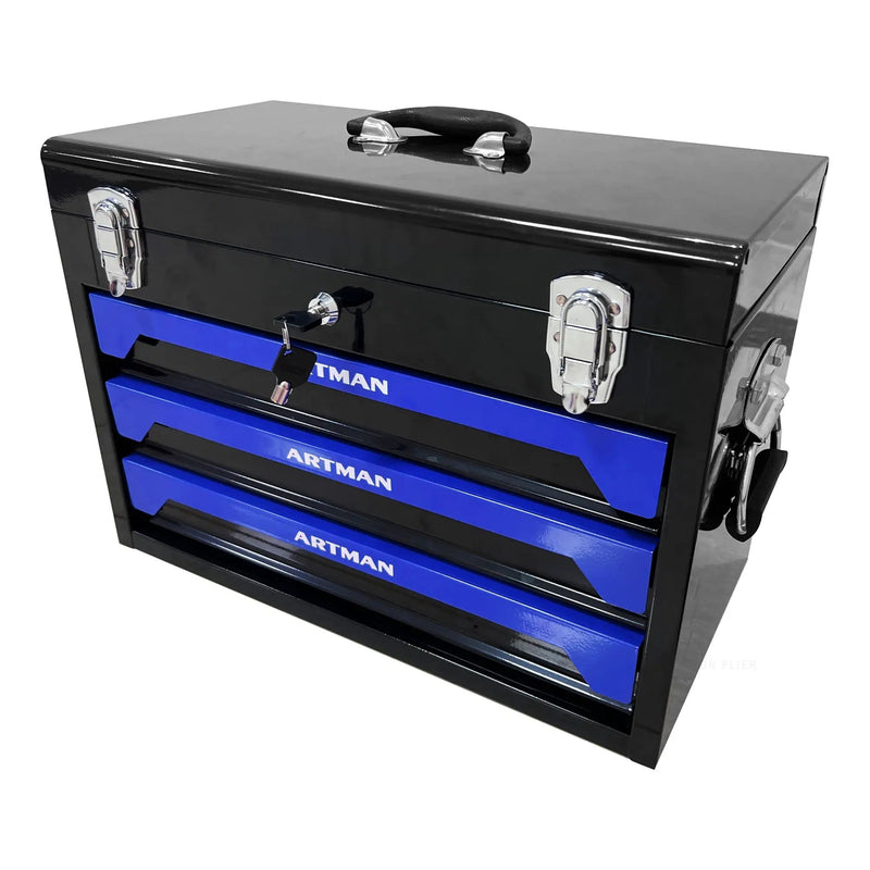 20'' Portable 3-Drawer Steel Toolbox by HouseOfZazla