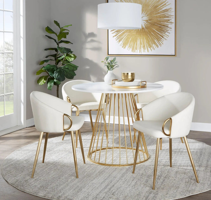 Canary Cosmo - Stylish Design Contemporary Dining Table by Unique Piece Furniture