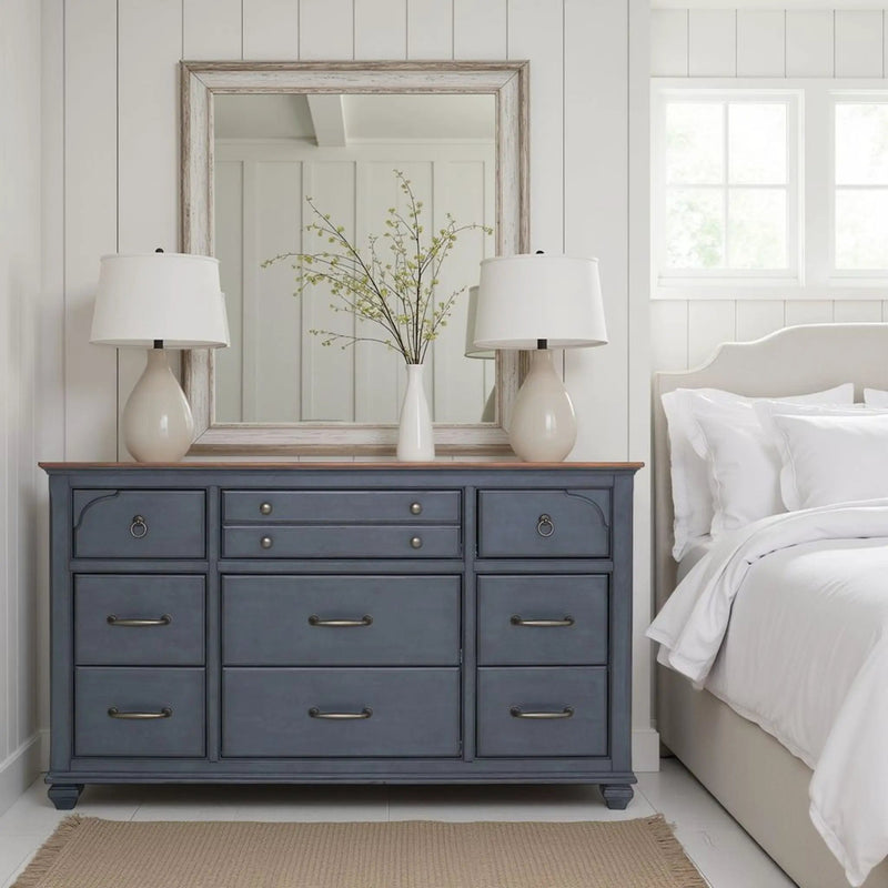 Dresser - Blue by Unique Piece Furniture