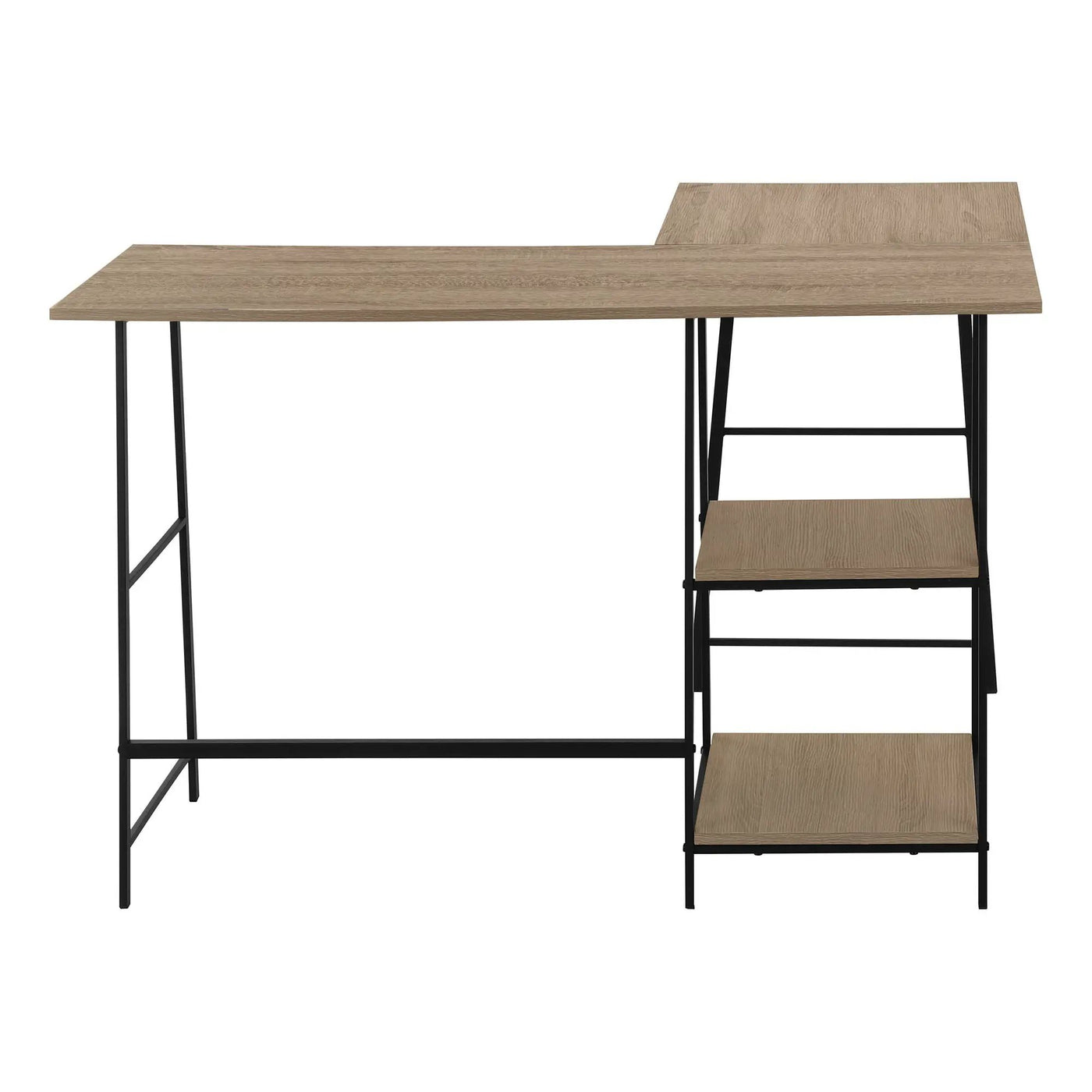 Computer Desk, Home Office, Corner, Storage Shelves, L Shape, Work, Laptop, Contemporary, Modern by Unique Piece Furniture