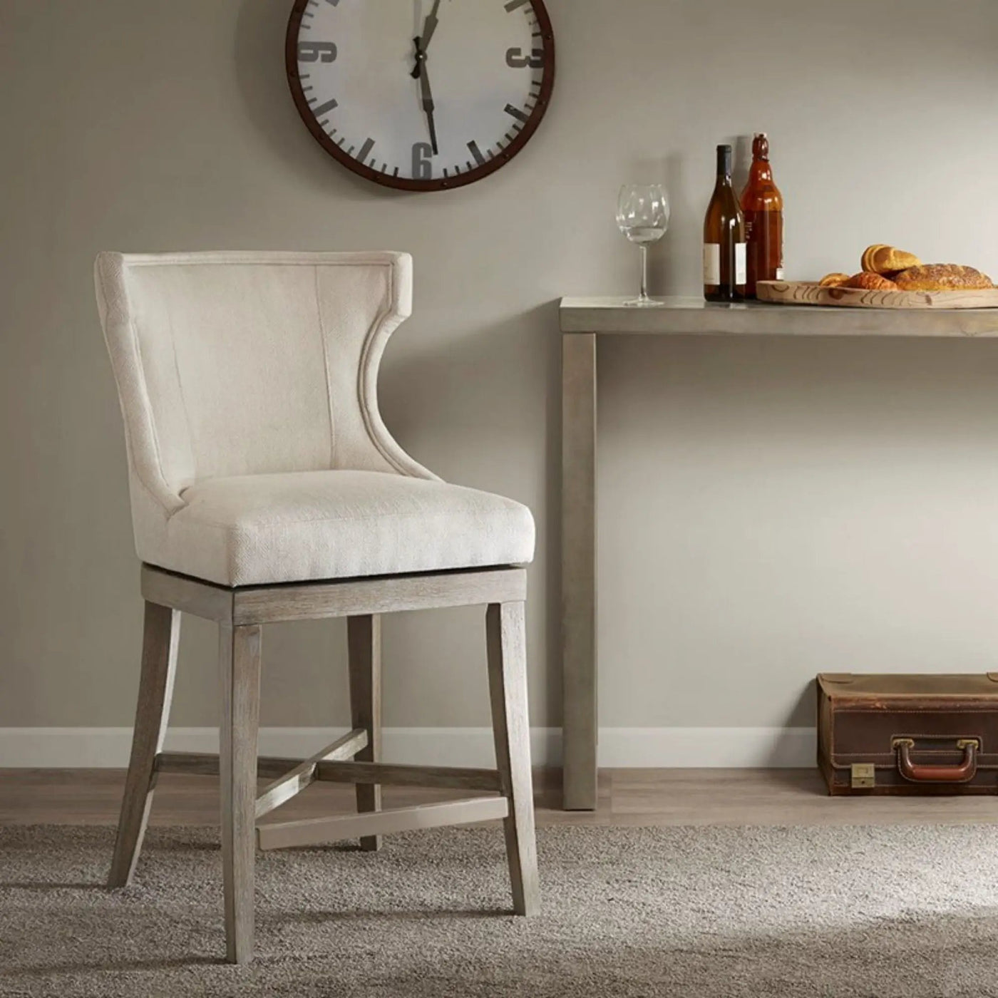 Carson - Counter Stool With Swivel Seat by Unique Piece Furniture