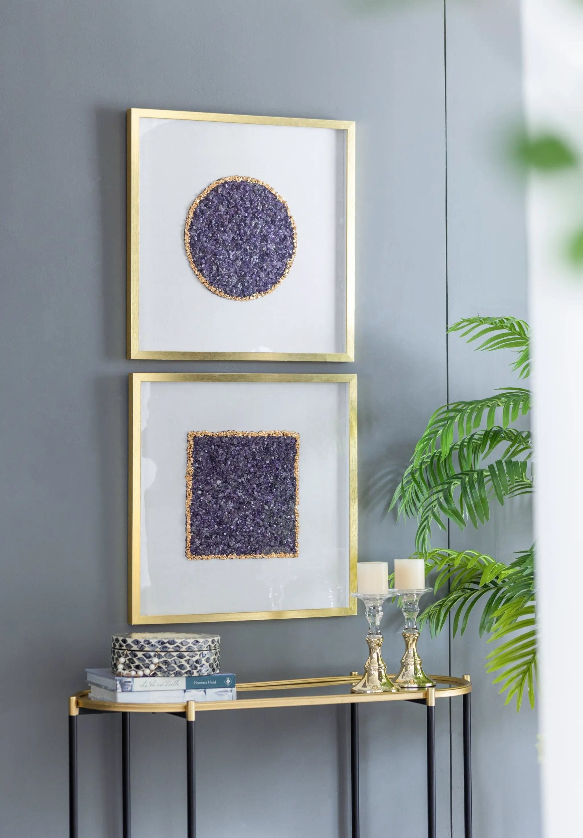 The Lillian Améthyste™ Shadow Box Duo by HouseOfZazla