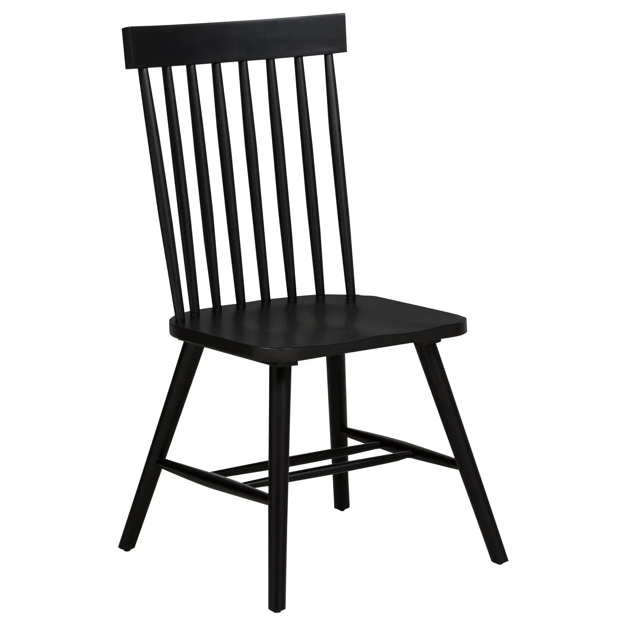 Andrews 5-piece Round Dining Table Set Light Ash and Black by Unique Piece Furniture