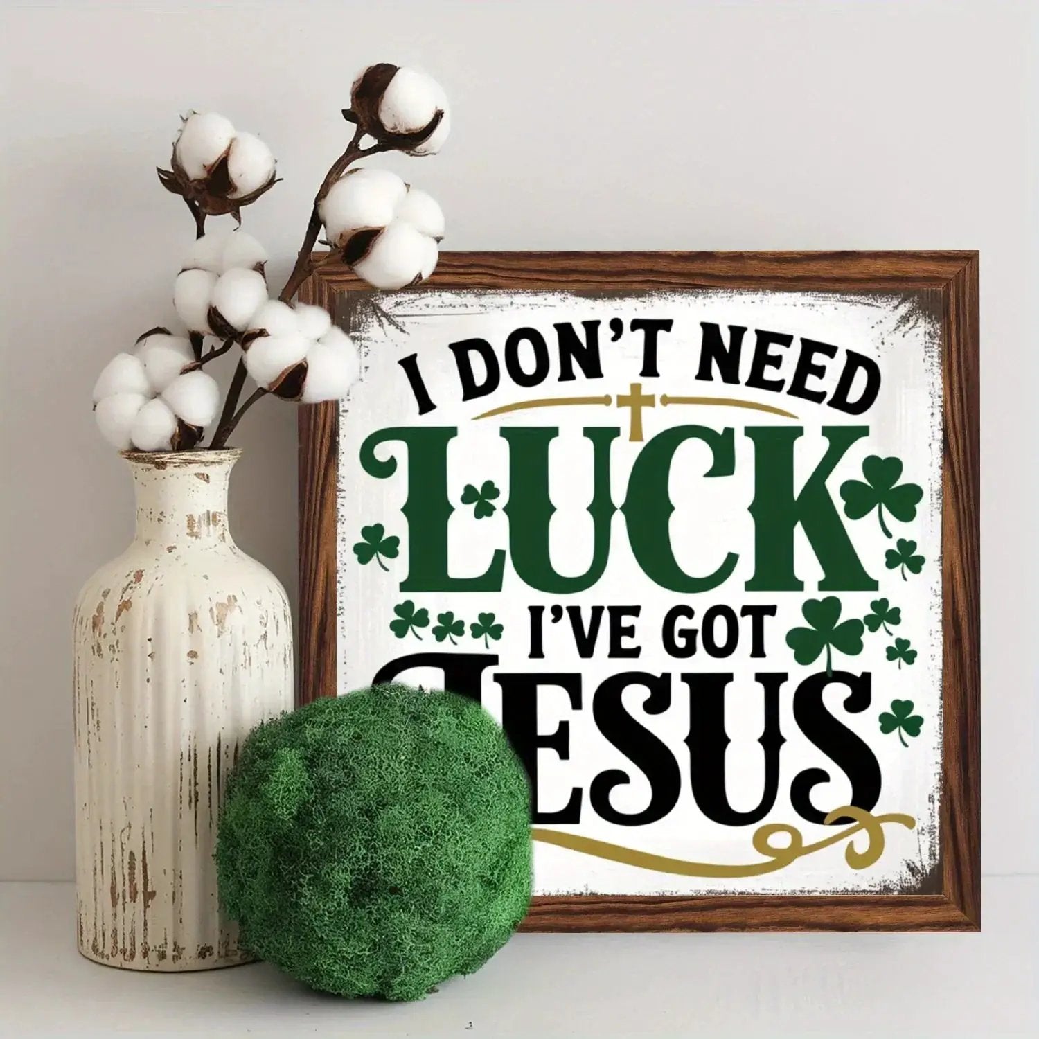Wall Art - Inspirational Wooden 8x8 Inch by House Of Avana