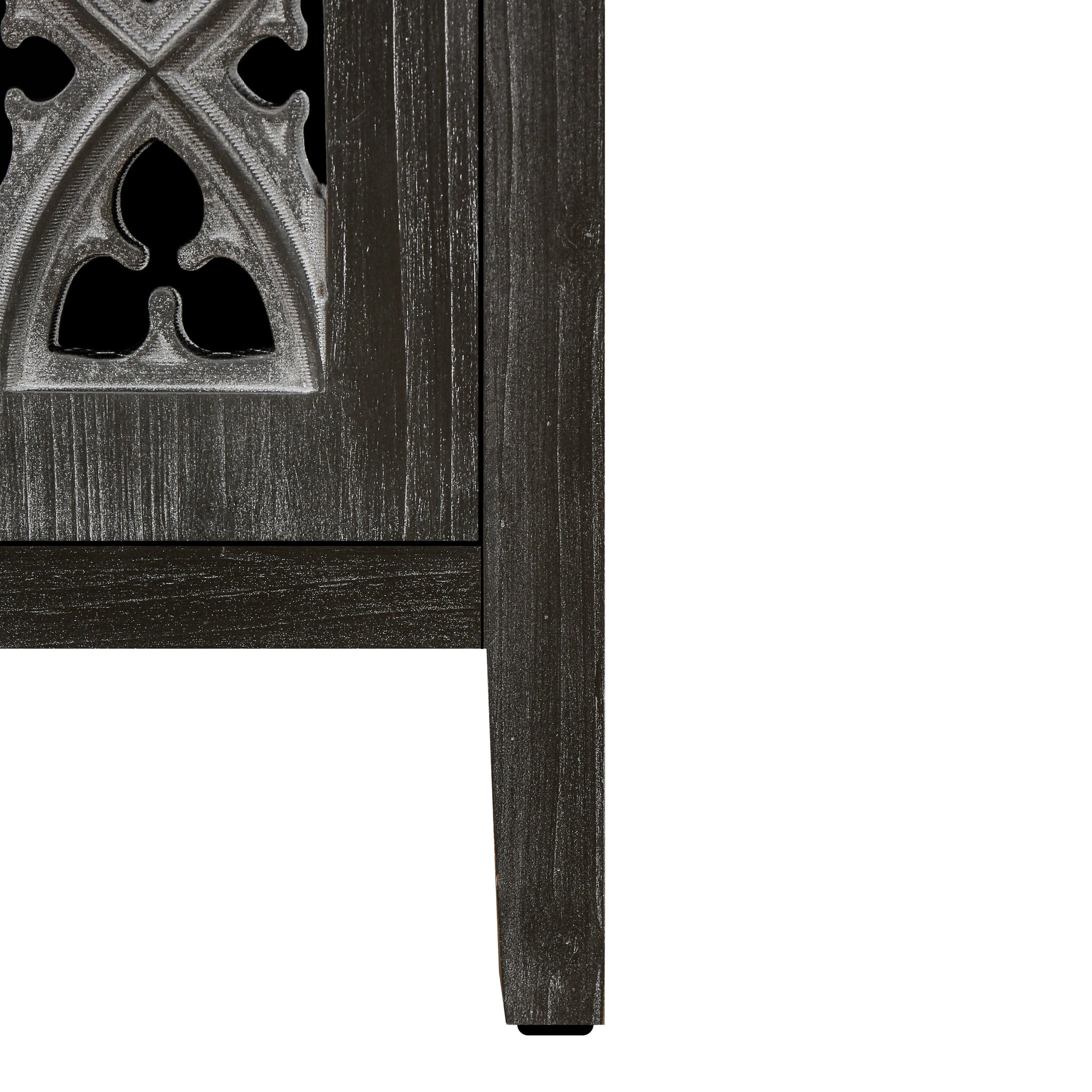 Hollow Four Door Antique Cabinet, American Country Style by HouseOfZazla