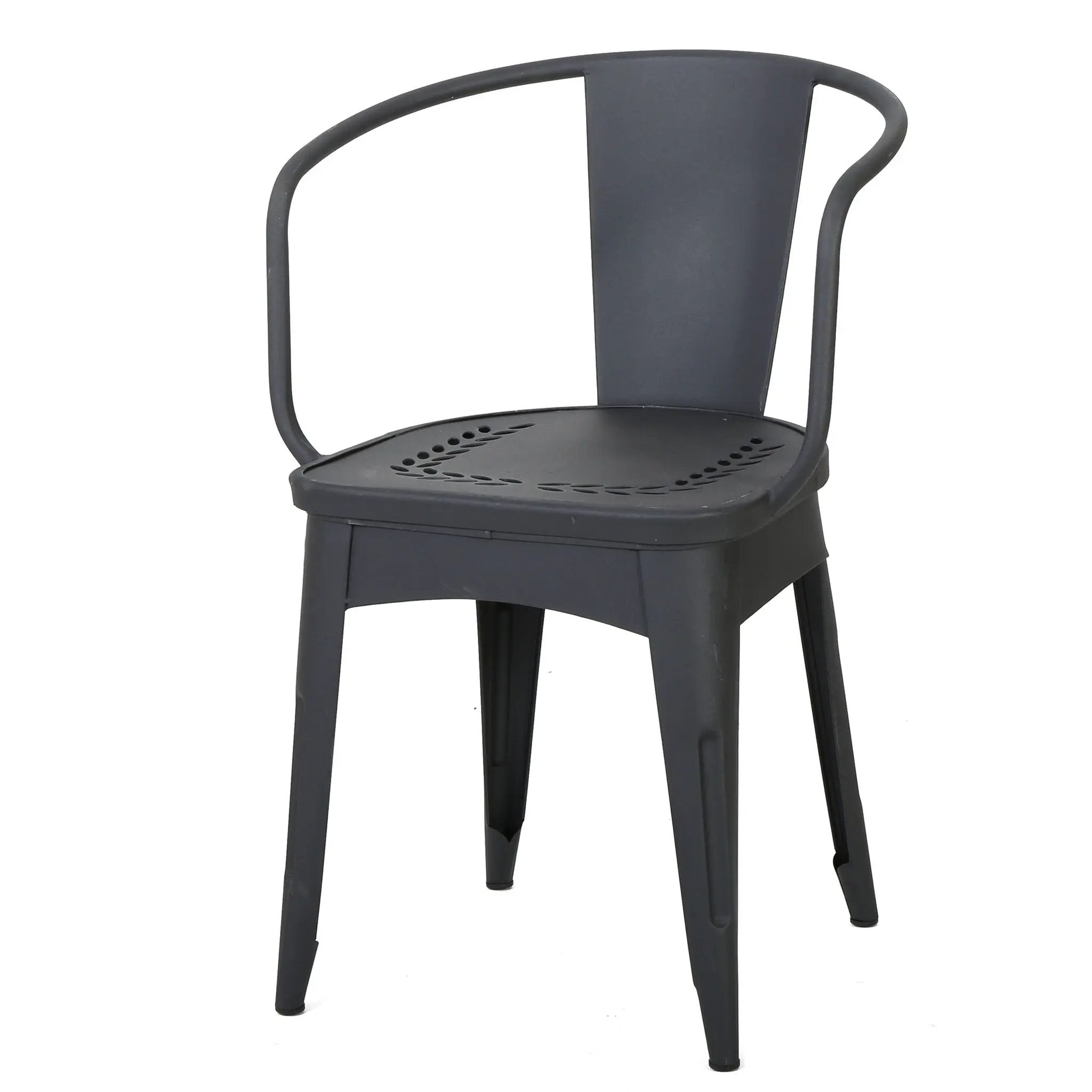 Ambrosia - 3 Piece Bistro Set With Leaf Motifs Top And Seat by HouseOfZazla