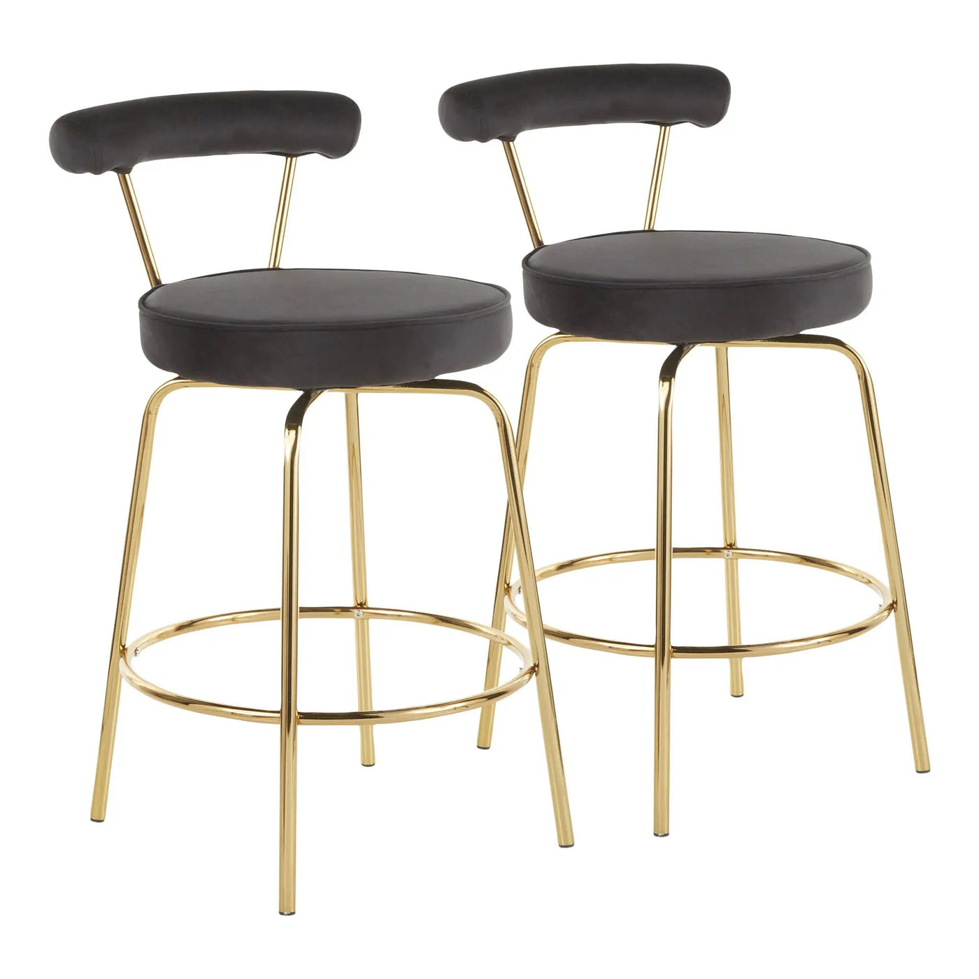 Rhonda - Glam Counter Stool (Set of 2) by HouseOfZazla