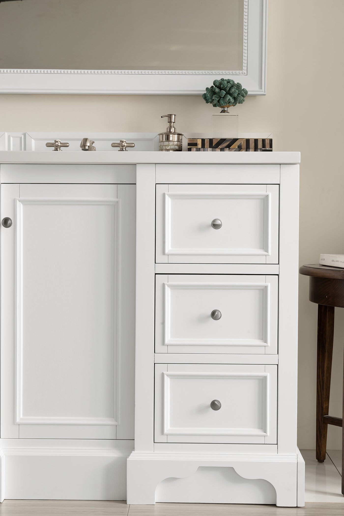 James Martin De Soto 48" Single Bathroom Vanity, Bright White, view 37