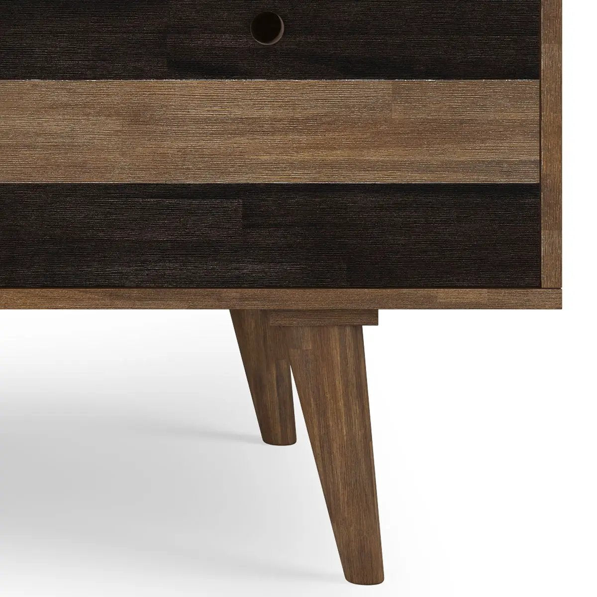 Clarkson - Desk With Side Drawers - Rustic Natural Aged Brown by HouseOfZazla