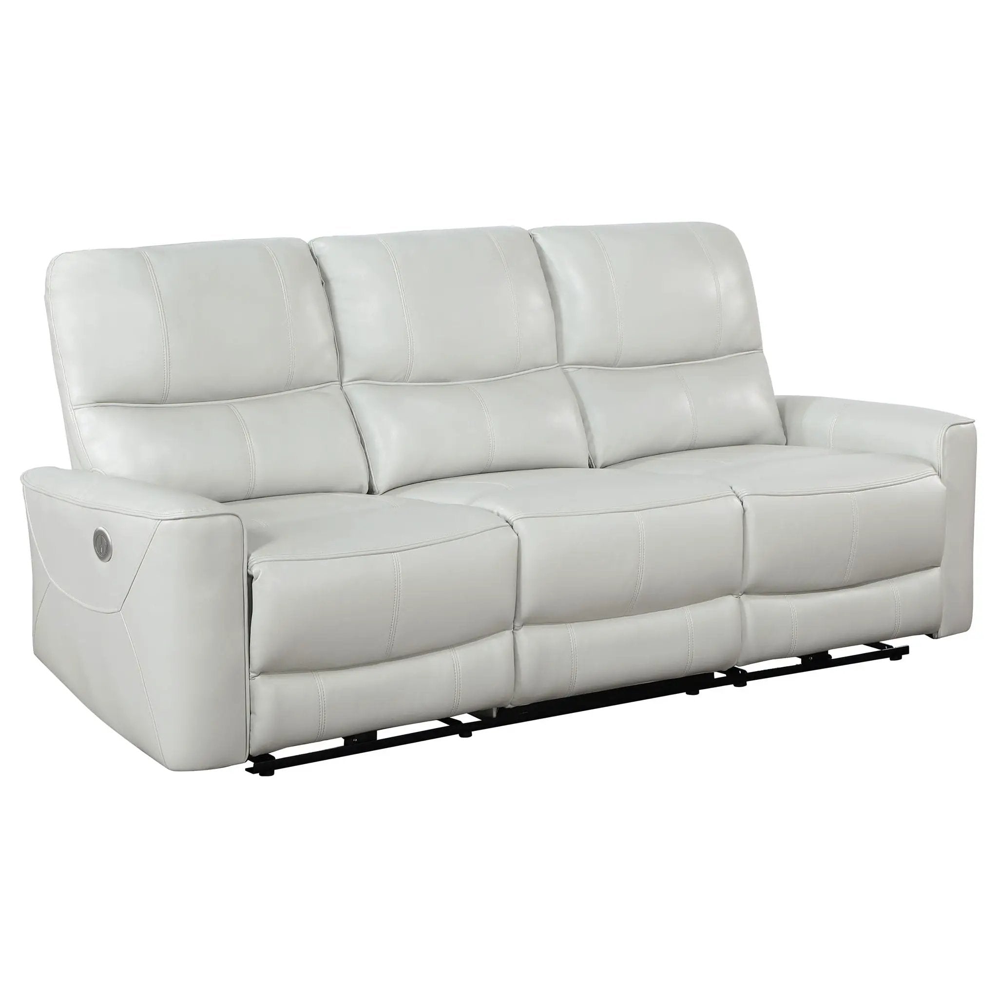 Greenfield 3-piece Power Reclining Sofa Set Dove Grey by Unique Piece Furniture