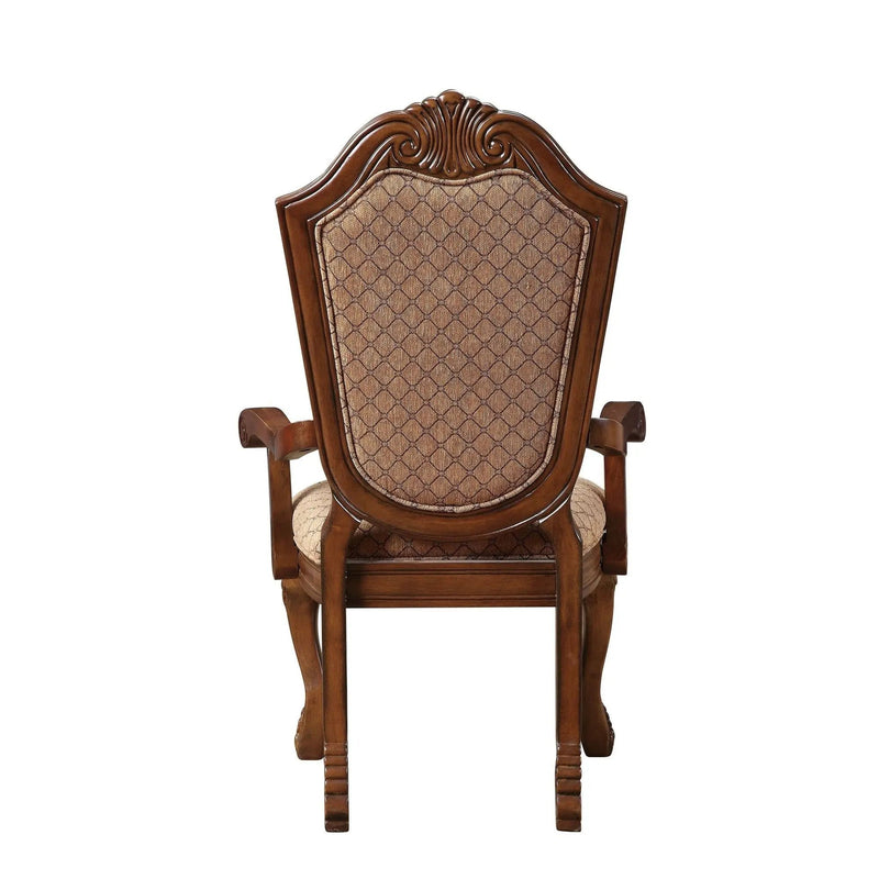 Chateau De Ville - Arm Chair (Set of 2) - Cherry by HouseOfZazla