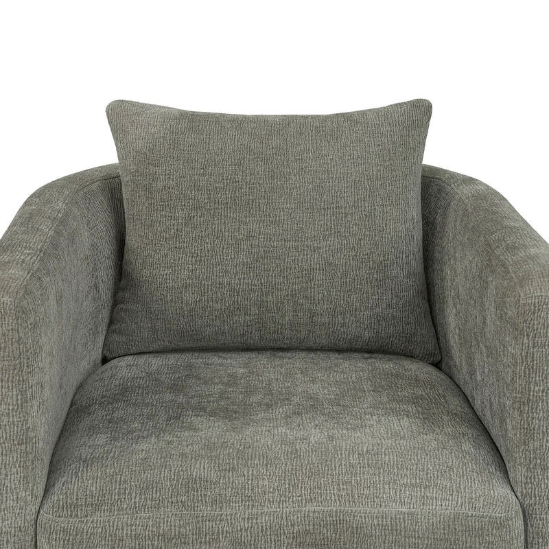 Sutton - Swivel Barrel Chair by HouseOfZazla