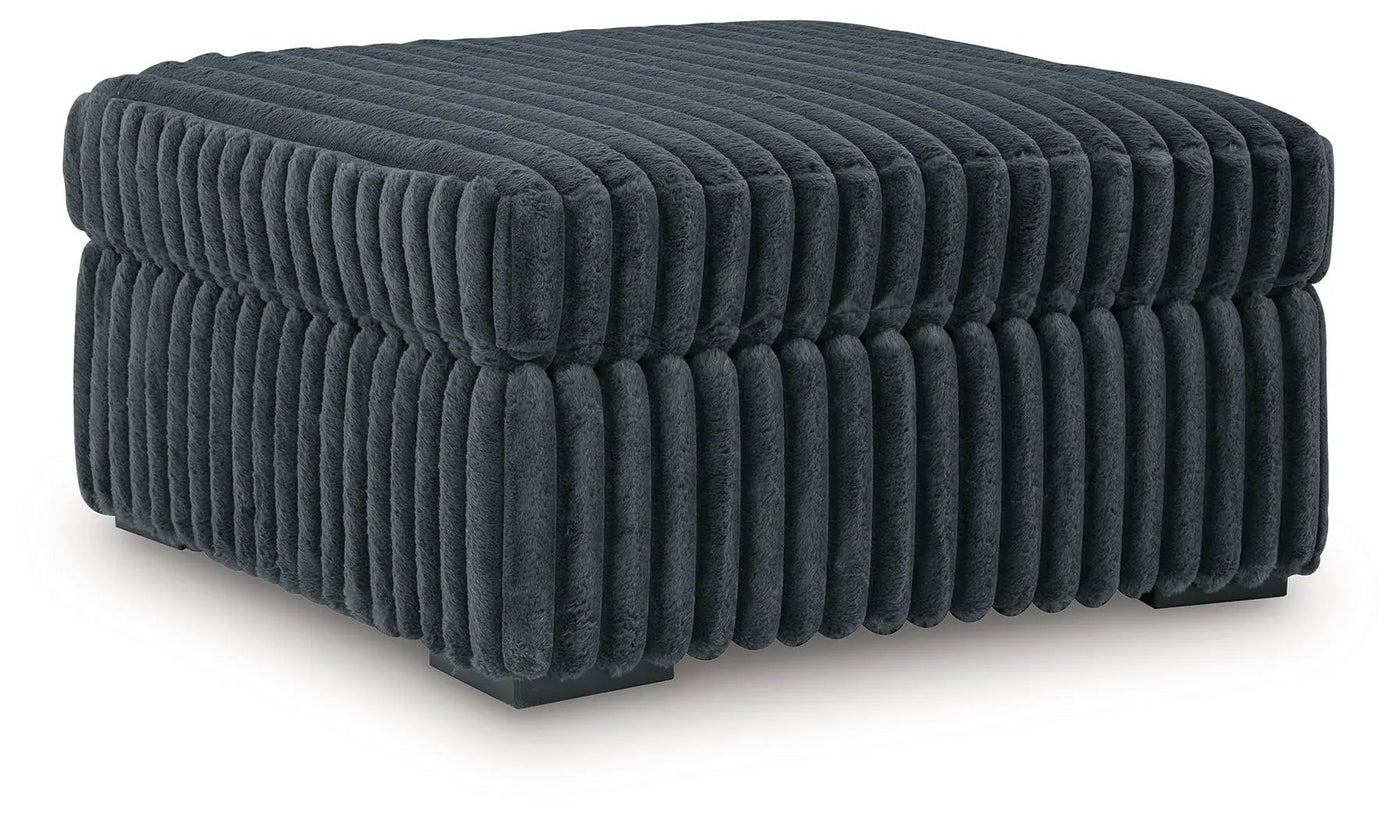 Midnight-Madness - Oversized Accent Ottoman by Unique Piece Furniture