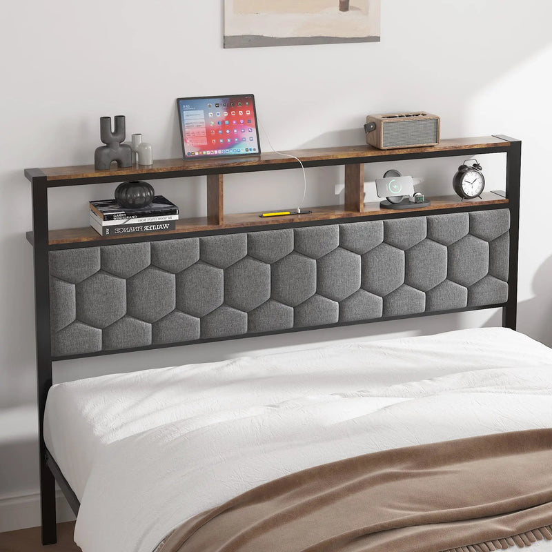 Full Size Wooden Platform Bed Frame by HouseOfZazla