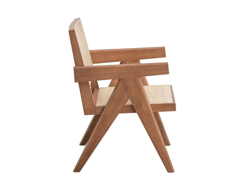 Velentina Accent Chair - Natural / Rattan by HouseOfZazla