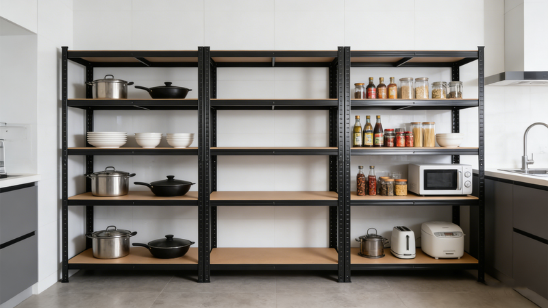 2000LBS Capacity Garage Storage Shelves Heavy Duty by HouseOfZazla