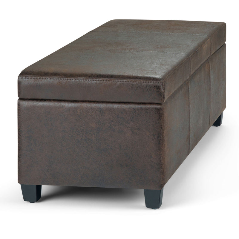 Avalon - Contemporary Storage Ottoman Bench by HouseOfZazla