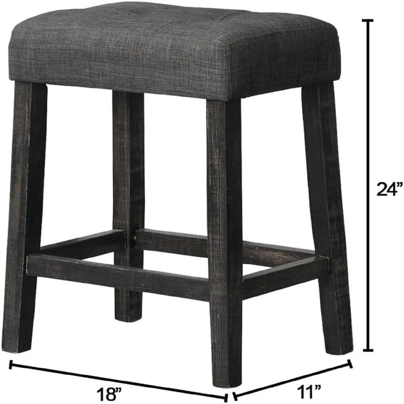 Transitional Backless Counter Stool (Set of 2) by Unique Piece Furniture